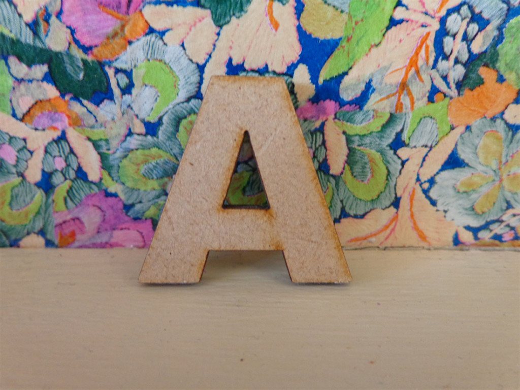 Wooden Letters 3.5cm