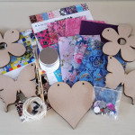 Decopatch Heart, Flowers and Butterfly Bunting Kit