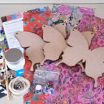 Decopatch Large Butterfly Bunting Kit