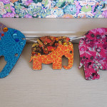 Elephant Bunting by Crocodile Creations