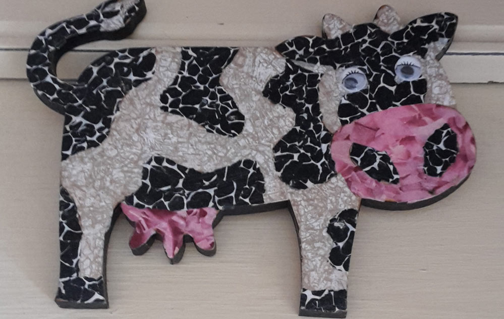 Decopatch Cow by Crocodile Creations