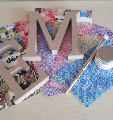 Decopatch Letter Kit