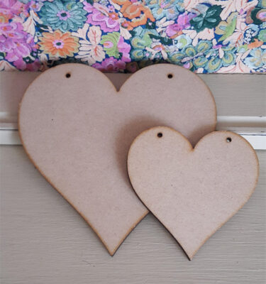 Heart Bunting Shapes
