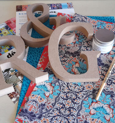 Decopatch Triple Letter Kit