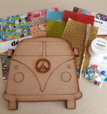Decopatch Camper Van Kit - by Crocodile Creations
