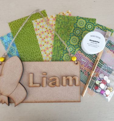Small Decopatch Plaque Kit