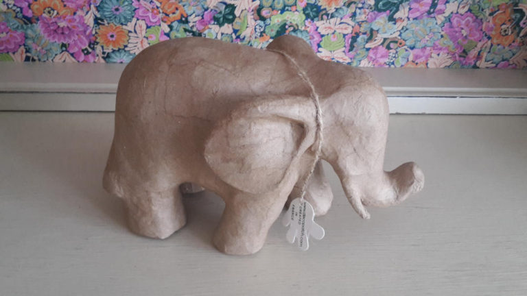 Decopatch 3D Paper Mache Elephant (SA719)