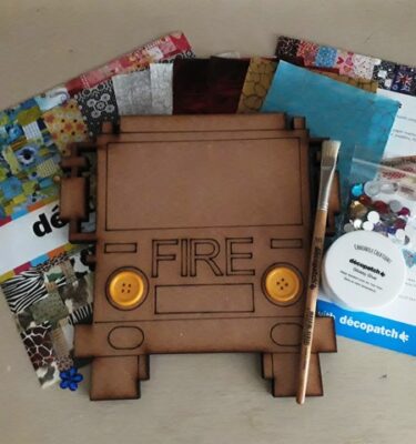 Decopatch Fire Engine Kit