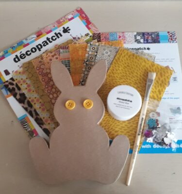 Decopatch 3D Sitting Rabbit Kit