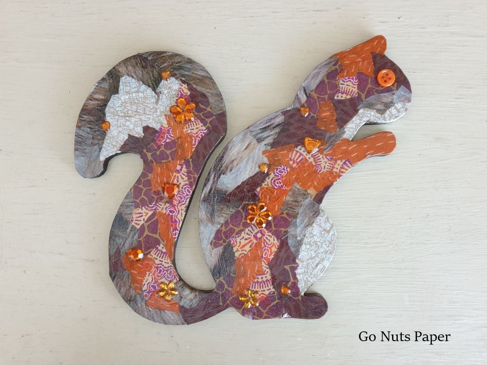 Decopatch Squirrel by Crocodile Creations