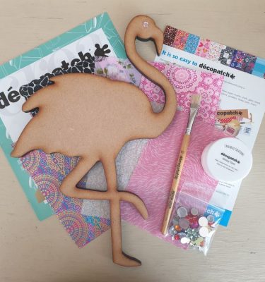 Decopatch Flamingo Kit