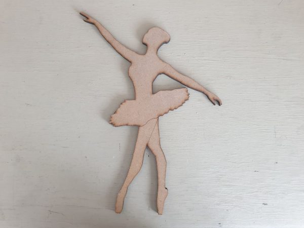 Wooden Ballerina Shape