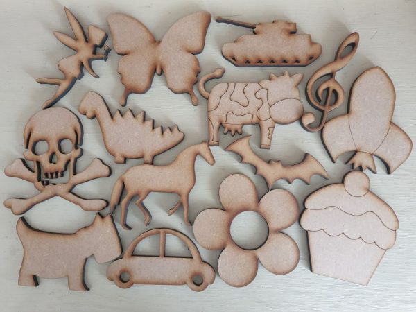 Wooden Craft Shapes - 12cm