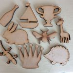 Wooden Craft Shapes - 12cm