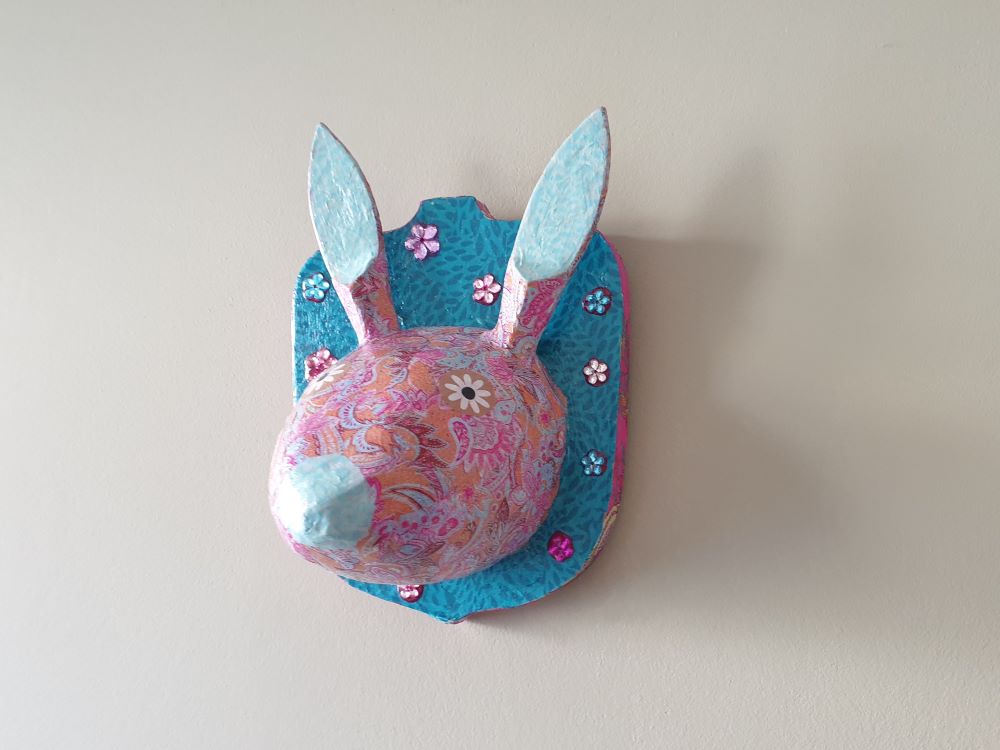 Decopatch 3D Rabbit Trophy Head by Crocodile Creations